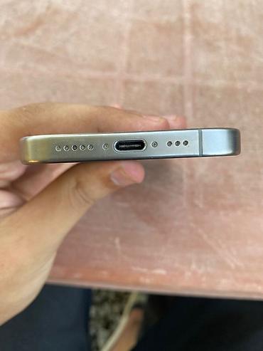 Elektronika: IPhone 15 Pro, Blue Titanium, Simsiz şarj — 3