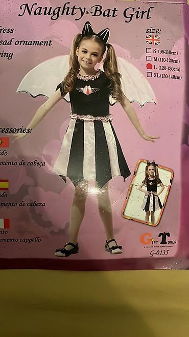 triko dest: Uşaq üçün “Naughty Bat Girl” kostyumu Xüsusiyyətlər: - Mövzu: Yarasa — 1