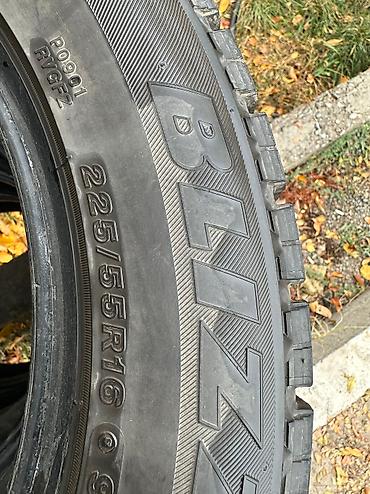 55: Шины 225 / 55 / R 16, Зима, Б/у, Комплект, Легковые, Япония, Bridgestone — 3