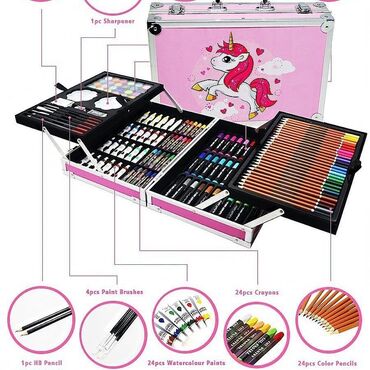 Uşaqlar üçün digər mallar: 🎨Rənkləmə rəsim seti. 🖌145 parcadan ibaretdi. 🧳diplomat rəsim dəsti -da lalafo.az — 2 Uşaqlar üçün digər mallar: 🎨Rənkləmə rəsim seti. 🖌145 parcadan ibaretdi. 🧳diplomat rəsim dəsti — 2