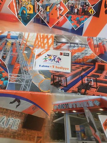 hədiyyə kart: SKYPARK VIP endirim kartı - Aktiv əyləncə məkanı: trampolin zonaları — 4