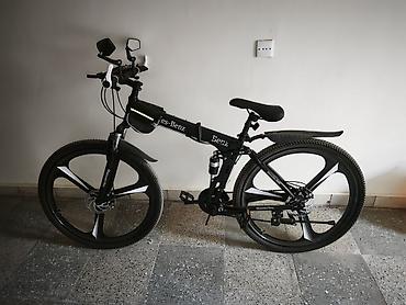 velosiped isiqi: Qatlanan dağ velosipedi – “Mercedes-Benz” dizaynlı Xüsusiyyətlər: - — 1