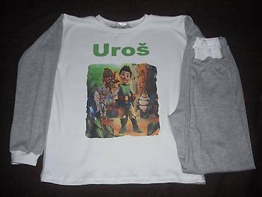 Pidžame: Dec pidzama Vel 2-8 Cena 2100 din Moze kombinacija boja stampe imena — 7