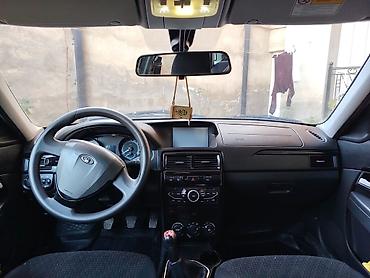 VAZ (LADA): Lada Priora sedan – tünd mavi rəngdə, Azərbaycan nömrə nişanı — 8