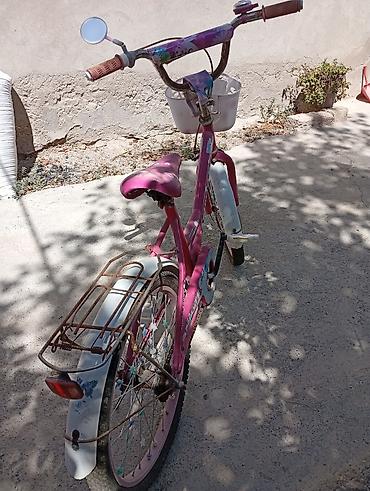 velosiped bezekleri: İşlənmiş İki təkərli Uşaq velosipedi 20", sürətlərin sayı: 1 — 3