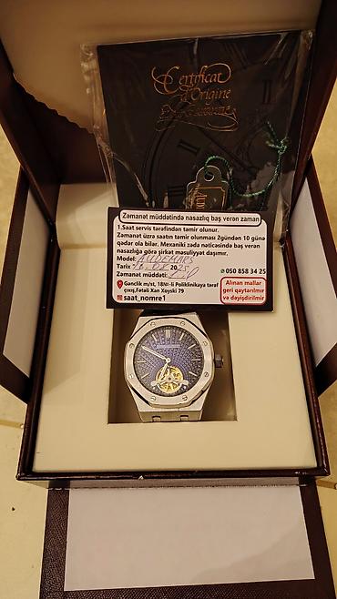 Наручные часы: Audemars Piguet Royal Oak üslubunda kişi qol saatı - Korpus — 3