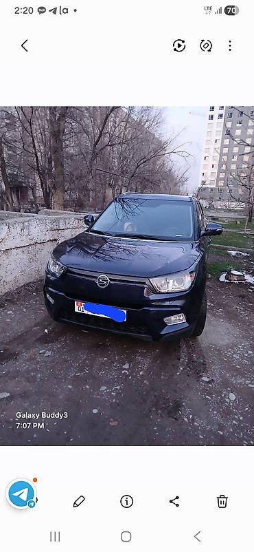 авто с кореи: Ssangyong Tivoli: 2017 г., 1.6 л, Автомат, Дизель, Кроссовер — 1