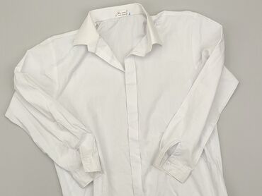 Shirts: Shirt 13 years, condition - Good, pattern - Monochromatic, color - White