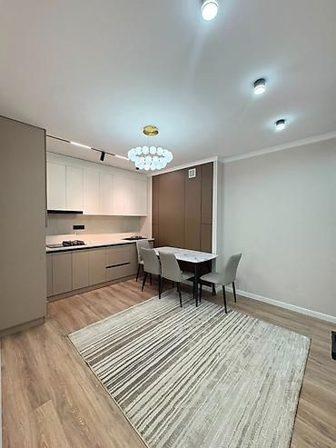 квартира 77 серия: 2 комнаты, 57 м², Элитка, 7 этаж, Дизайнерский ремонт — 1
