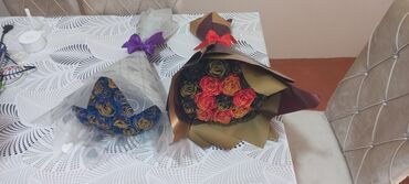 Süni güllər: Məhsul: Dekorativ gül buketləri — 7