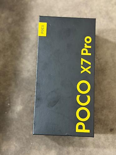 nömre azercell: Poco X7 Pro, 256 GB, rəng - Sarı, Barmaq izi — 5