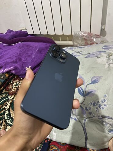 айфон дешево купить: IPhone 15 Pro Max, Б/у, 512 ГБ, Blue Titanium, Зарядное устройство, 89 %