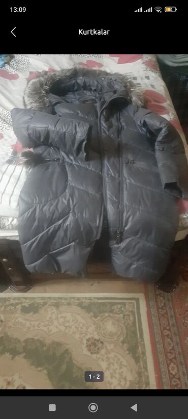 Kurtkalar: Qadın üst geyimləri – bir neçə model - Qırmızı şişmə qısa kürk — 12