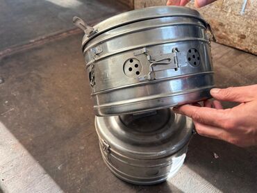 demir uqolnik: Rəng - Gümüşü, Yəmək üçün termos, Paslanmayan polad