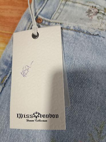 stradivarius mokasine: Miss Bonbon – Premium Denim Collection ženske farmerke - Model — 3