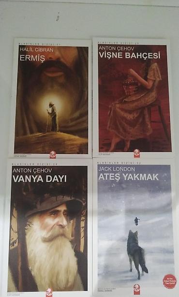 Bədii ədəbiyyat: Klassik və modern ədəbiyyatdan seçmə 16 kitabdan ibarətdir, tək-tək və — 6