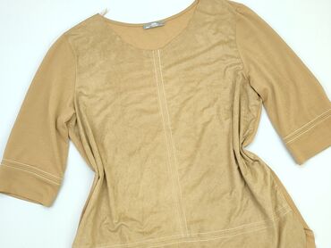 eleganckie brązowa bluzki: Bluzka Damska, Zara, L, stan - Bardzo dobry