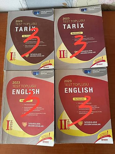 Testlər: Məhsul: DİM “Test Toplusu” və əlavə hazırlıq vəsaitləri dəsti Tərkib — 2
