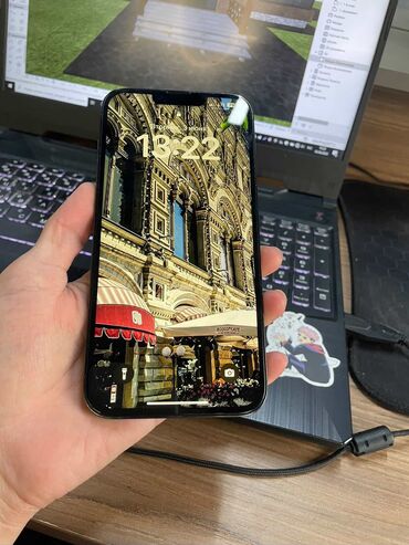 мощные пк: IPhone 13 Pro Max, Б/у, 256 ГБ, Зарядное устройство, Чехол, 90 %
