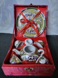 Kuhinjski setovi: Kineski nov porcelanski servis za caj iz 70ih.godina. Kineski — 1