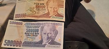 əskinaslar: Məhsul: Köhnə Türkiyə lirəsi banknotları (T.C. Mərkəz Bankı — 1