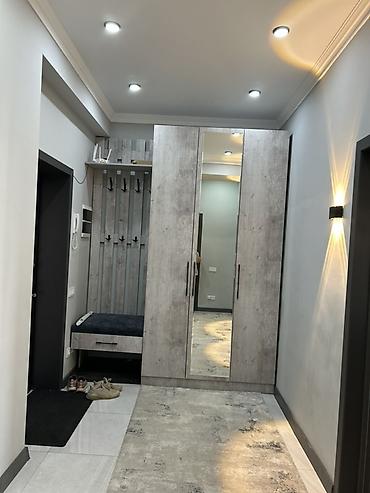 silver kitchen: Кухня-столовая и прихожая со встроенной техникой и мебелью — 3