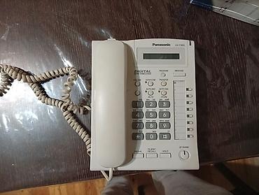 Məişət texnikası: Stasionar telefon Panasonic, Simli, Yeni — 2