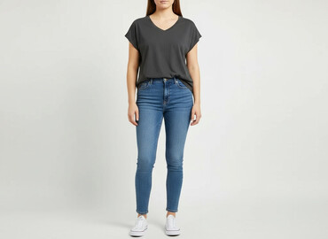 t shirty smog: Cross Jeans, T-shirt damski, rozmiar XL