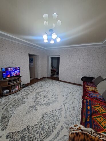 медерова абая: 64 м², 4 комнаты, Свежий ремонт Без мебели