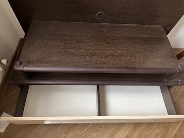 TV altlığı: TV stendi / media konsolu - Material: Laminat taxta (şabalıd rəngli — 2