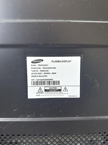 Техника и электроника: Плазменный телевизор Samsung PS42C430 (модель PS42C430A1) - Тип — 2