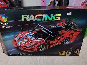 Игрушки: Конструктор JIQILE Racing NO.70002 — радиоуправляемый спортивный — 1