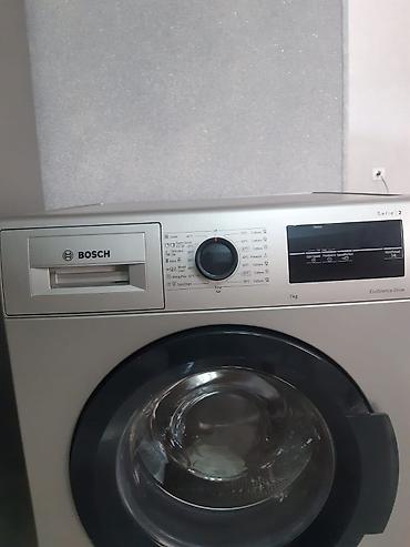 Paltaryuyan maşın Bosch, 7 kq, İşlənmiş, Avtomat, Qurutmasız, Ünvandan götürmə