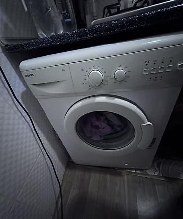 beko soyuducu servis: Beko önyükləməli paltaryuyan maşın - Enerji sinfi: AA Maşın işlək — 1