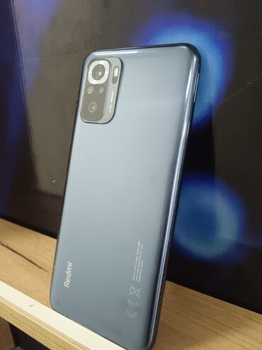 redmi note 10 pro qiymeti irşad: Xiaomi Redmi Note 10, 128 GB, rəng - Qara, 
 İki sim kartlı, Face ID, Sənədlərlə