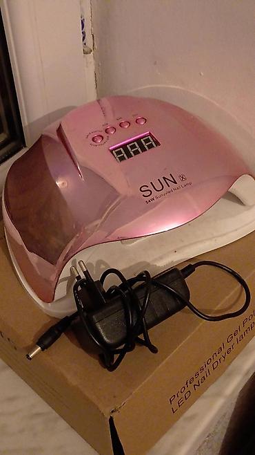 kamera lampa: SUN X 54W Sunuvled Nail Lamp – peşəkar gel lak üçün LED/UV dırnaq — 1