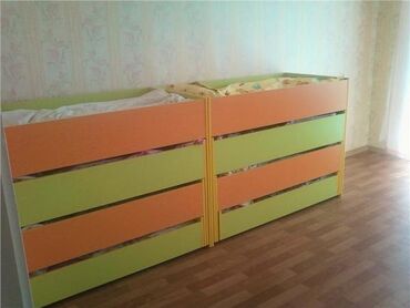 Детские шкафы: Мебель для садика Кровать для садика Шкаф для садика Стол для — 4