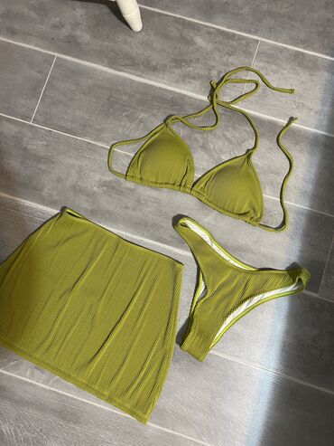 punije dame kupaći kostimi za punije lisca: L (EU 40), Polyester, color - Green