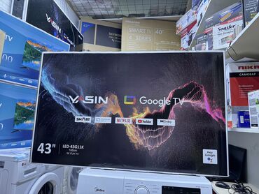 Телевизоры: 🔥🔥СРОЧНАЯ АКЦИЯ🔥🔥 телик телевизор YASIN 43G11K андроид гарантия 3 — 5