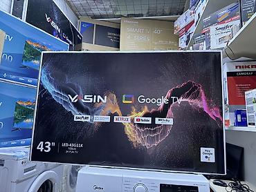 Телевизоры: 🔥💥СРОЧНАЯ АКЦИЯ 🔥💥 телик телевизор YASIN 43G11 андроид гарантия 3 — 7