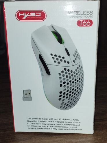 gaming chair baku: Wireless RGB gaming mouse 1 ədəd, yeni, qutuda. Super keyfiyyətli bir