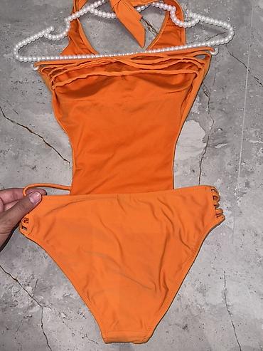 Çimərlik geyimləri: 🧡 Narıncı rəngli çimərlik geyimi satılır. ✅ Cəmi 2 dəfə geyinilib. ✅ — 5