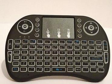 Tastature: Mini bežična tastatura sa touchpadom (backlit) - Kompaktna QWERTY — 4