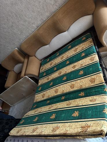 divan pufik: Qonaq otağı dəsti – divan və iki kreslo - Komplekt: 1 ədəd 3‑yerlik — 5