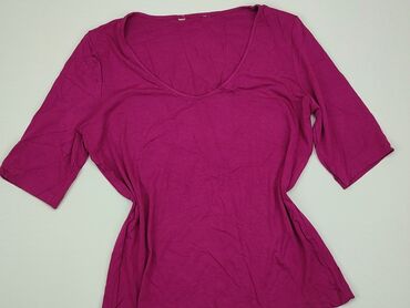 fioletowe bluzki damskie: Bluzka Damska, M, stan - Idealny