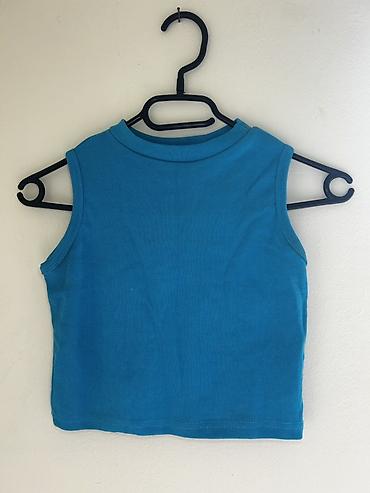 eb studio obuca: Plavi ženski/kids top bez rukava - Model: kroj bez rukava, široki — 1