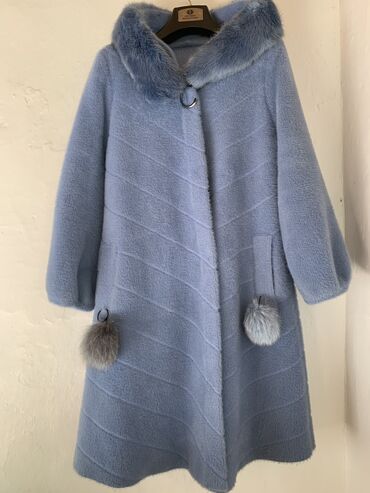 пиджак голубой: Пальто, M (EU 38)