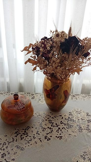 dekor kəpənək: Vaza dəsti — 1