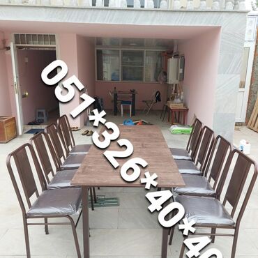 Sifarişlə masa və oturacaq dəstləri: Dördbucaq masa, Mətbəx üçün, Qonaq otağı üçün, Dəhliz üçün, 4 nəfər, Açılan, Azərbaycan, Zəmanətli -da lalafo.az — 20 Sifarişlə masa və oturacaq dəstləri: Dördbucaq masa, Mətbəx üçün, Qonaq otağı üçün, Dəhliz üçün, 4 nəfər, Açılan, Azərbaycan, Zəmanətli — 20