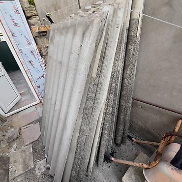 şifer: Şifer dam örtüyü lövhələri İşlənmiş şiferlər sağlam vəziyyətdə . 1 — 2
